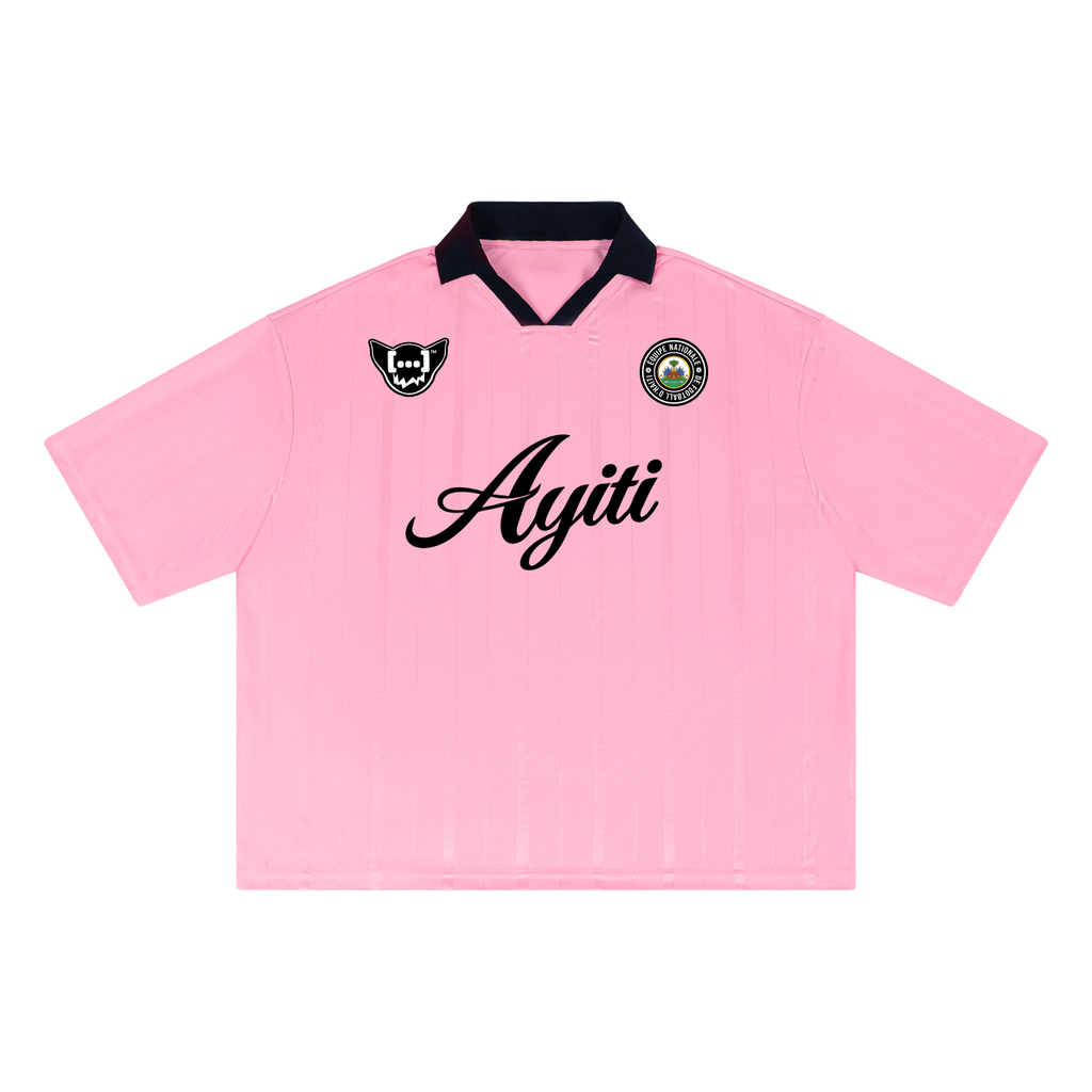 Ayiti Boxy Jersey pink